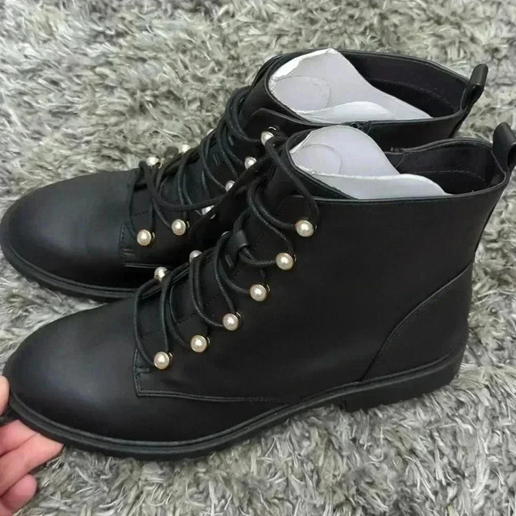 Charter club Shiloh Combat Booties, Created for Macy's - Picture 2 of 11